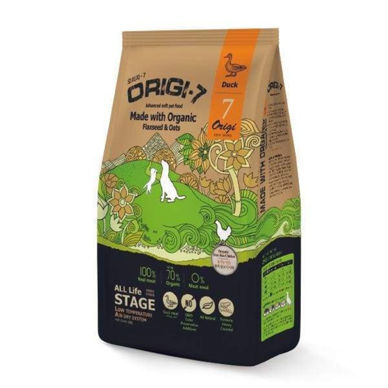 [15% OFF] Bow Wow Origi-7 Duck Advanced Soft Air Dried-Dog Food 1.2kg