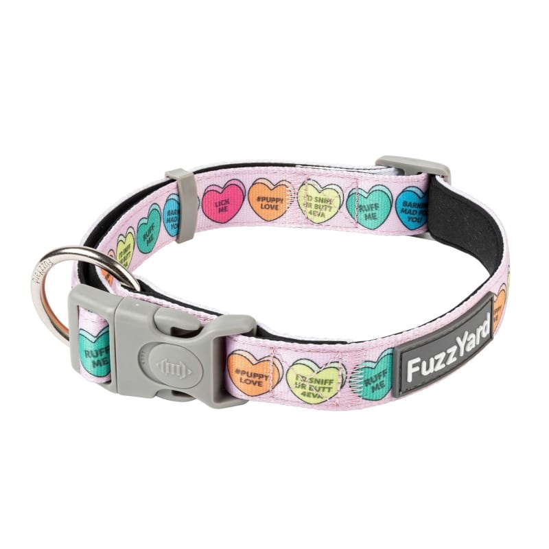 [15% OFF] Fuzzyard Candy Hearts Dog Collar (3 Sizes)