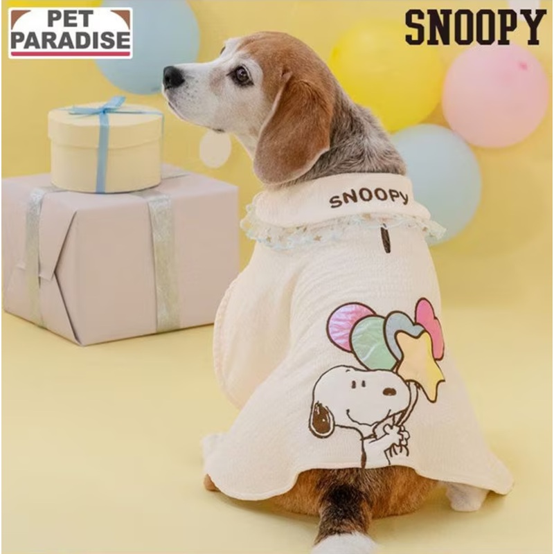Birthday Snoopy Poncho|4S|3S|DSS|SS|DS|S|DM|SM|M|L