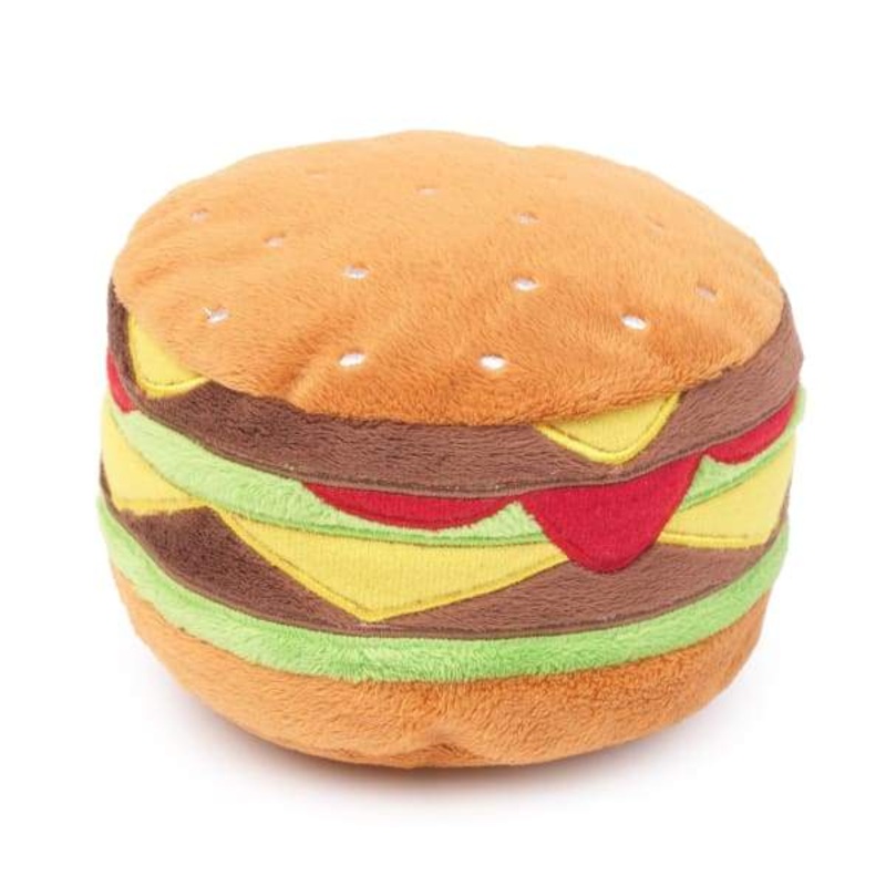 [15% OFF] Fuzzyard Hamburger Plush Dog Toy