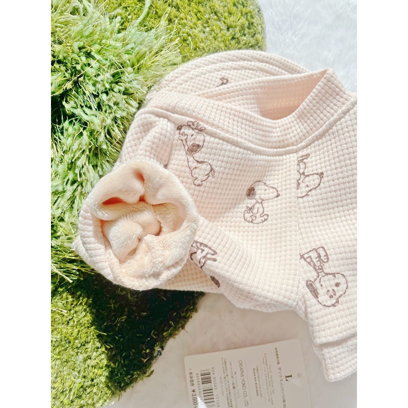 Snoopy Holiday Lined Top|Cream|Pink|L|XL|XXL