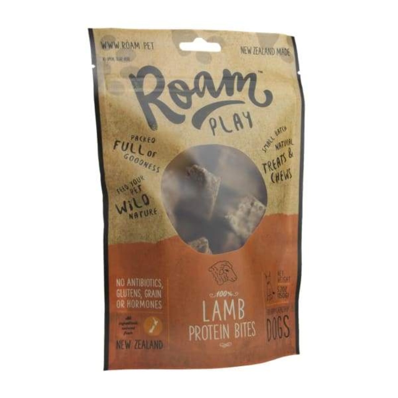[20% OFF] Roam Play Lamb Protein Bites Air Dried Dog Treats 150g