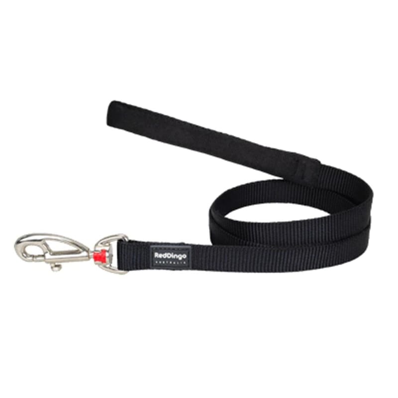 Red Dingo Classic Fixed Black Dog Lead