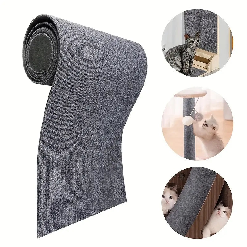 Self-Adhesive Scratching Mat|Cream|Beige|Grey|60x100cm|60x300cm