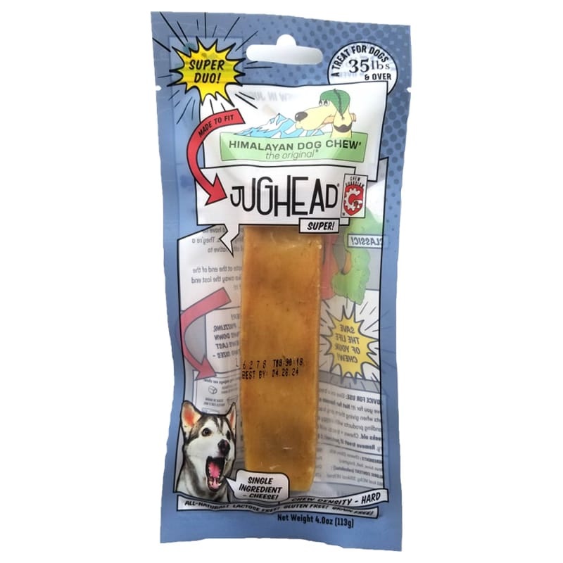[15% OFF] Himalayan Pet Supply Jughead The Original Cheese Super Dog Chew 113g
