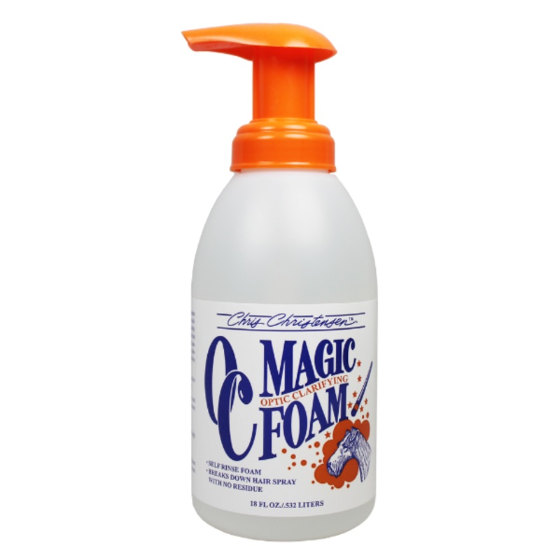 Chris Christensen OC Magic Foam No Rinse Cleaner 18oz
