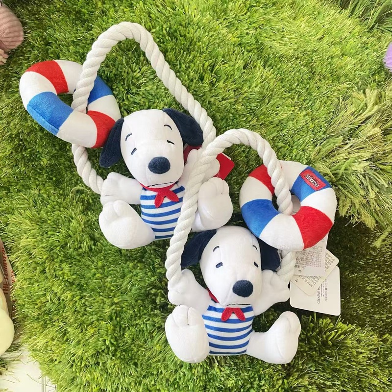 Captain Snoopy Rope Toy