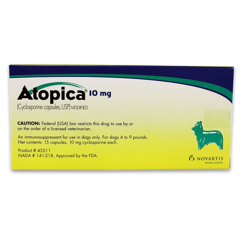 Rx Atopica 100mg x 15 capsules