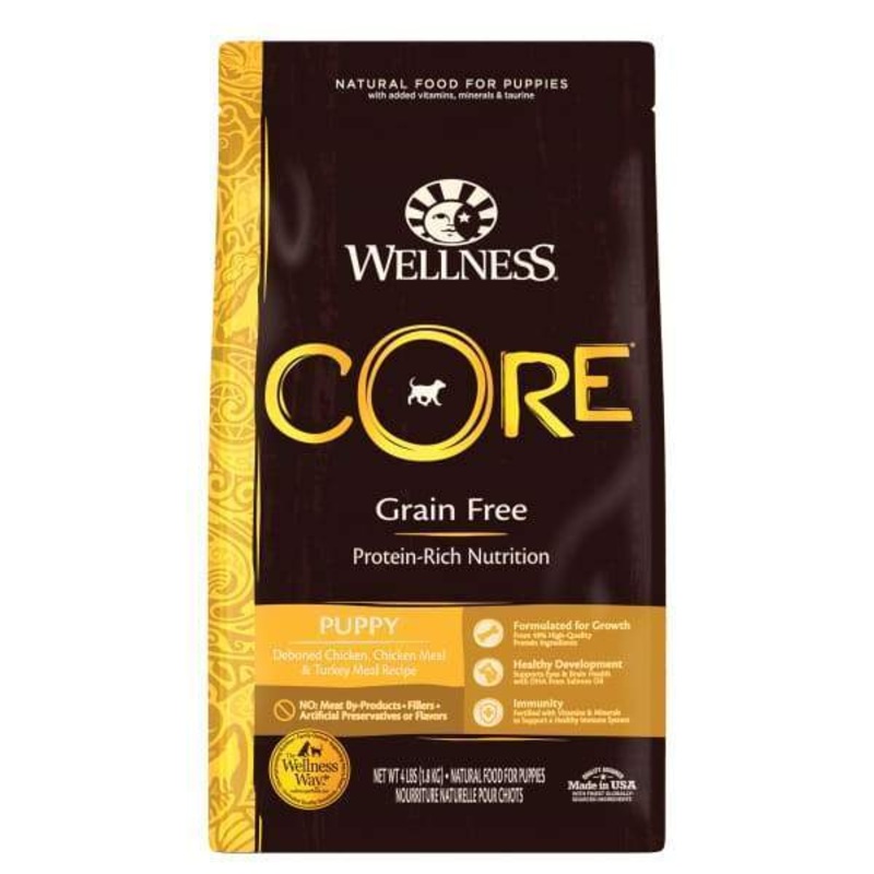Wellness CORE Grain-Free Puppy Formula Dry Dog Food (3 Sizes)