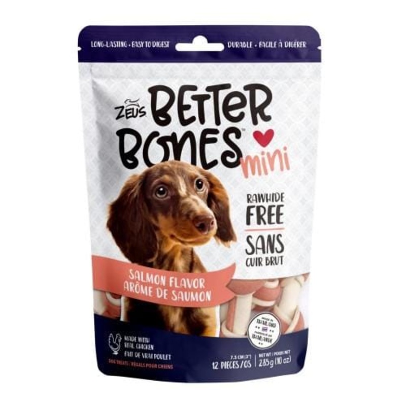 Zeus Better Bones Salmon Mini Bones 12pcs