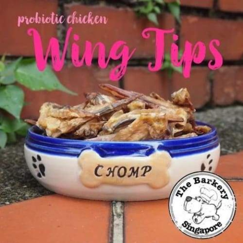 The Barkery Probiotic Chicken Wing Tips Dehydrated Dog Treats (2 Sizes)