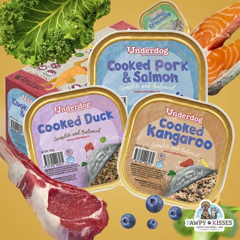 Underdog Cooked Fresh Frozen Dog Food 1.2kg