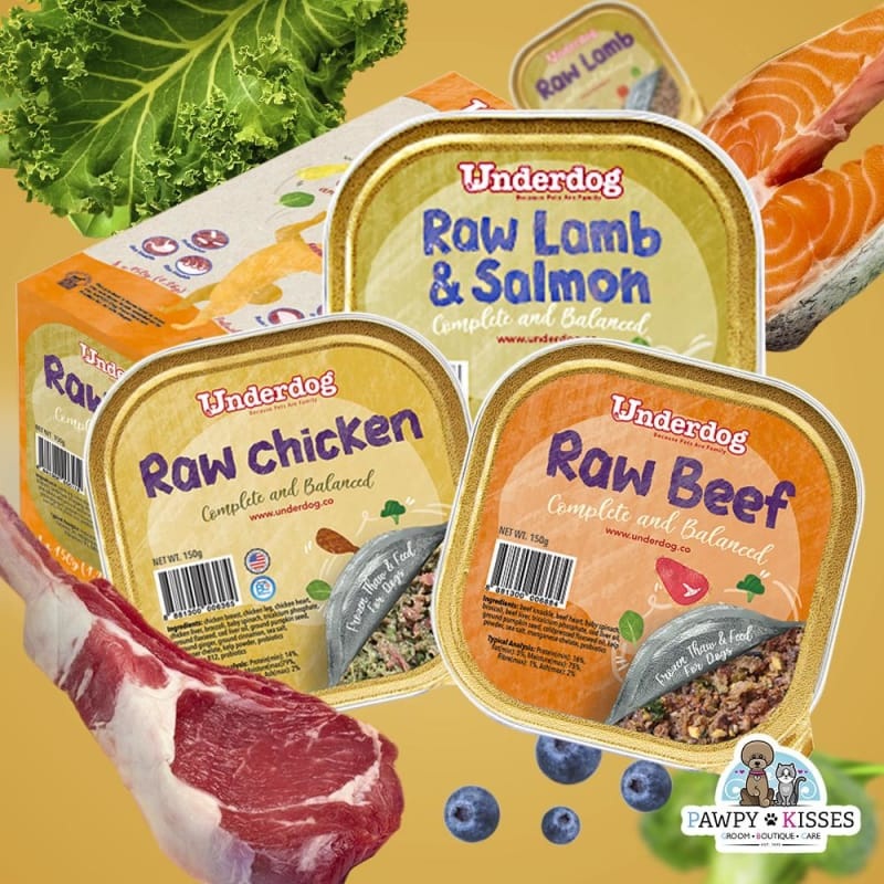 Underdog Raw Fresh Frozen Dog Food 1.2kg / 3kg
