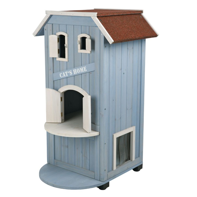 TRIXIE 3-Story Outdoor Cat House