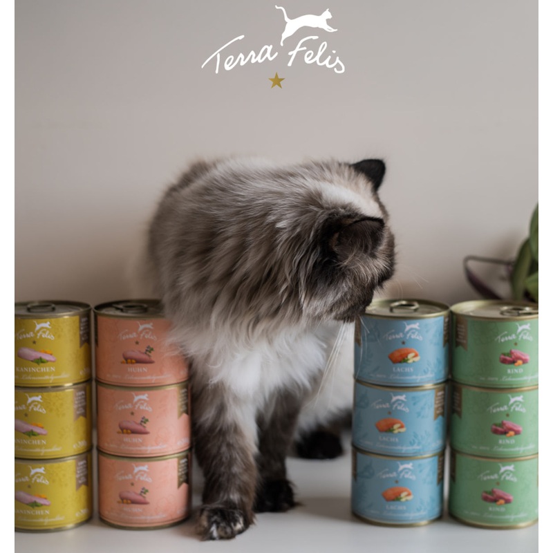 Terra Felis Human-Grade Quality Complete Food for Cats 200g