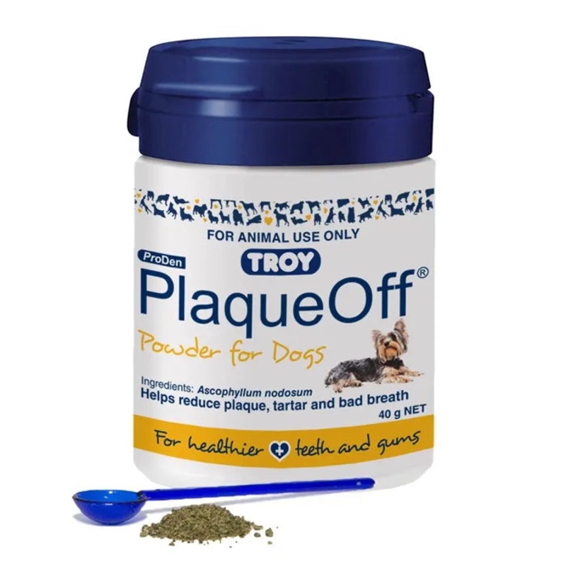 Troy PlaqueOff Powder for Dogs 40g