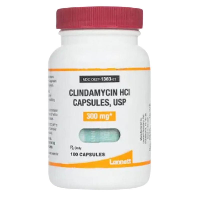 Rx Clindamycin 300mg x 100 capsules