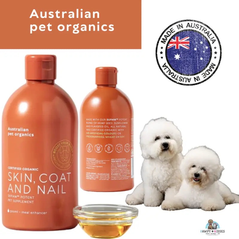 [20% OFF] AUSTRALIAN PET ORGANICS SKIN COAT AND NAIL OIL 500ML
