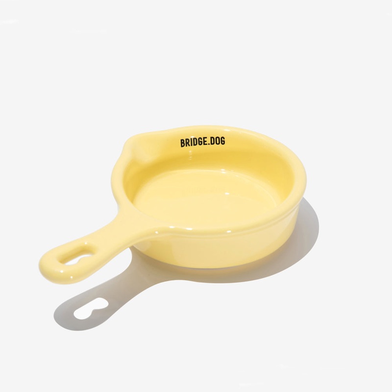 Bridge Dog Ceramic Toy Pan|Baby Cream(Glossy)New|Baby Blue(Glossy)|Baby Purple(Glossy)
