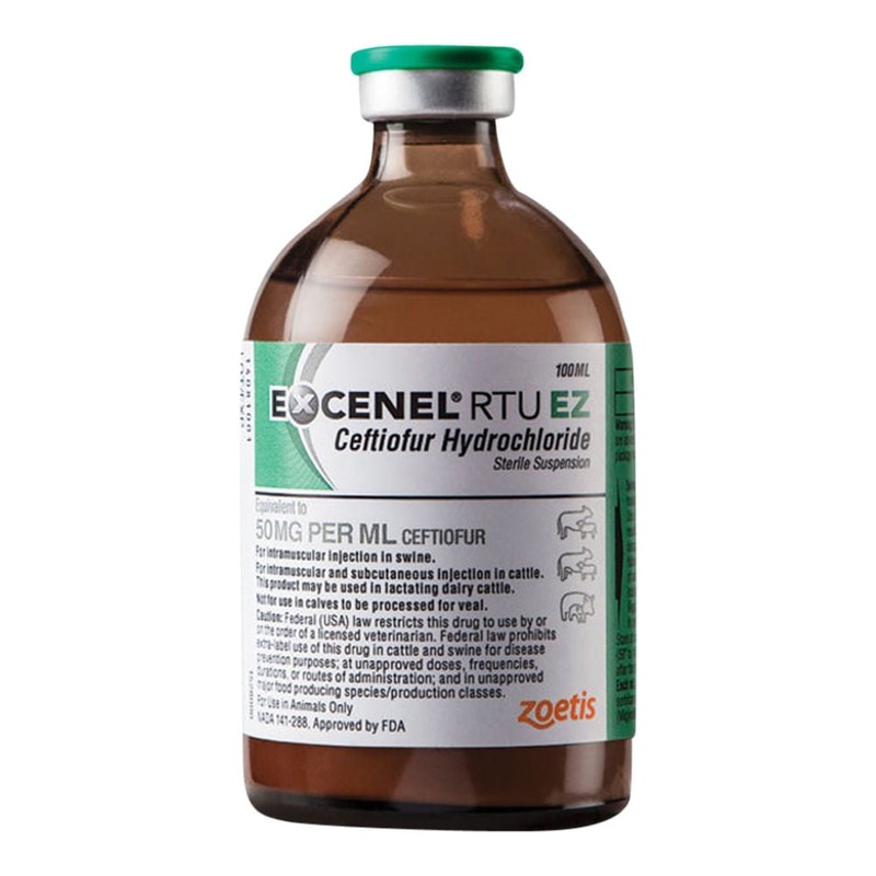 Rx Excenel 50mg  100ml