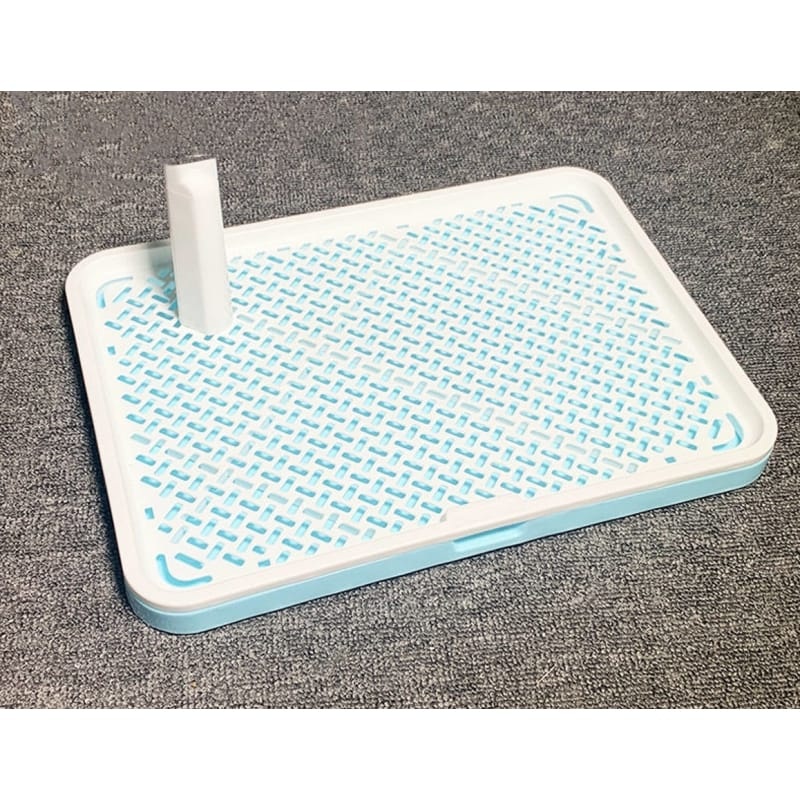 Pet Toon Dog Toilet Pee Tray Blue