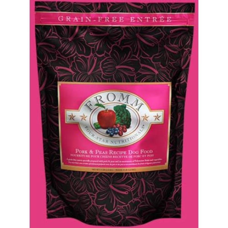 [10% OFF] Fromm Family Pork & Peas Recipe Grain-Free Dry Dog Food (2 Sizes)