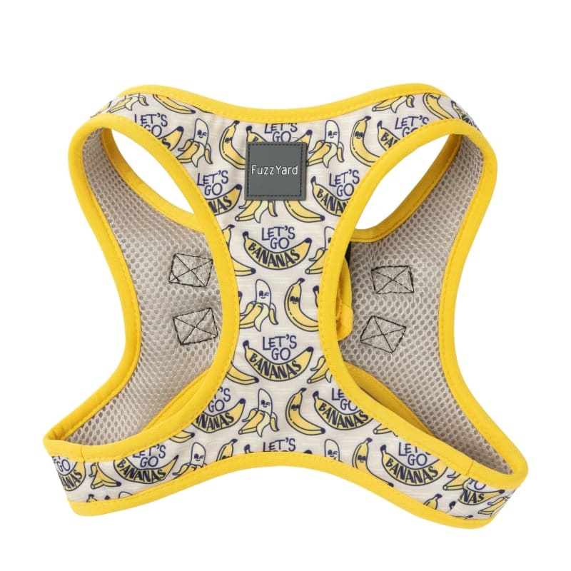 [15% OFF] Fuzzyard Go Bananas Dog Step-in Harness (6 Sizes)
