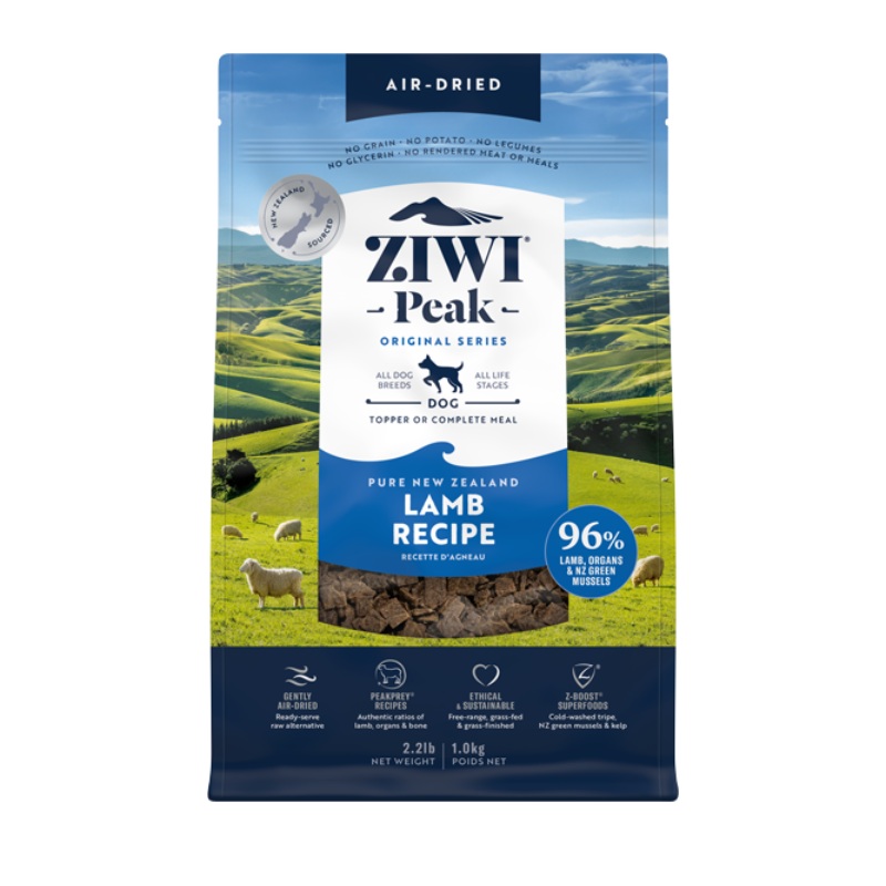 Ziwi Peak Air-Dried Dry Dog Food Lamb