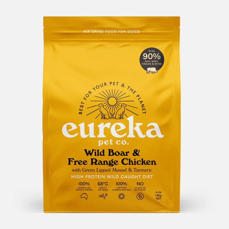 Wild Boar&Free Range Chicken Air-Dired Food for Dogs