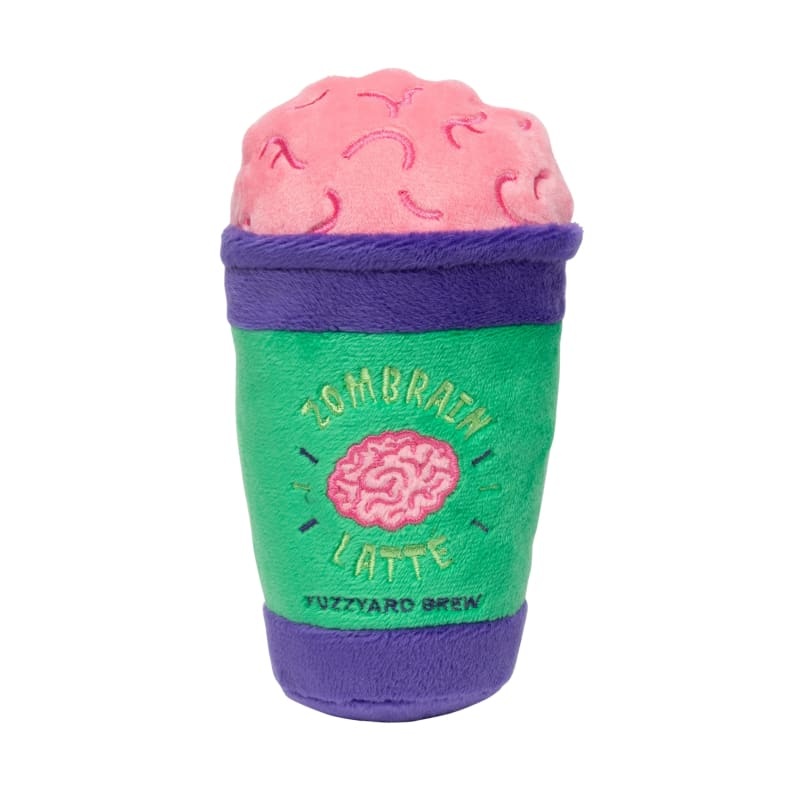 [15% OFF] Fuzzyard Halloween Zombrain Latte Dog Toy