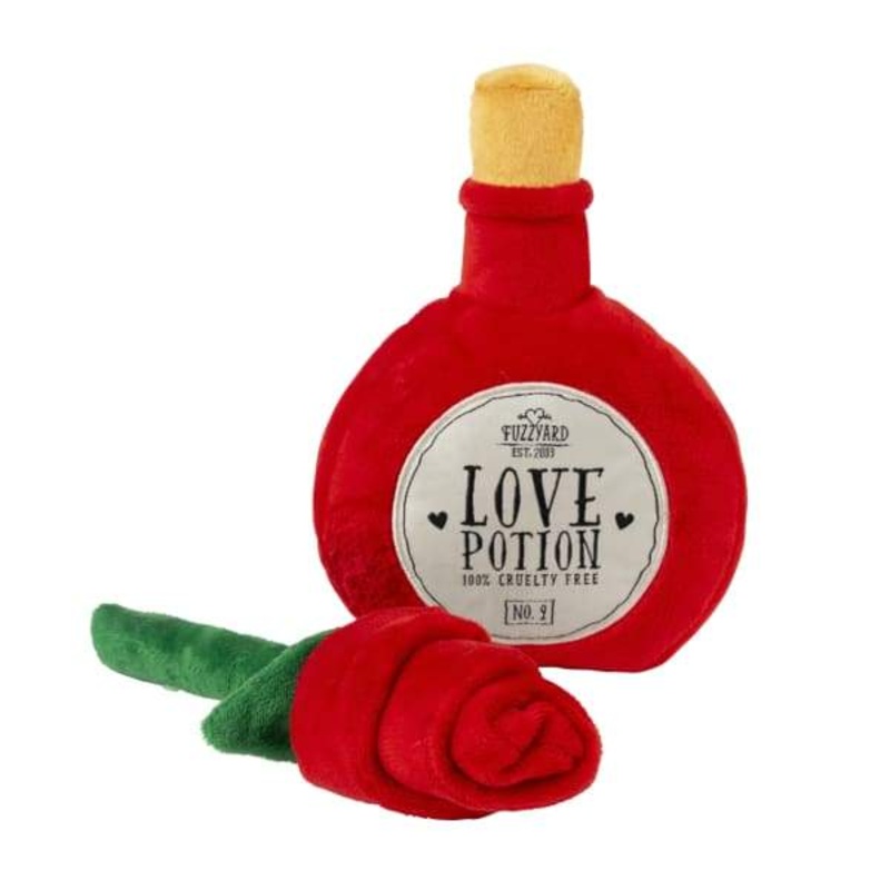 [15% OFF] Fuzzyard Love Potion / Rose Plush Dog Toy (2pcs)