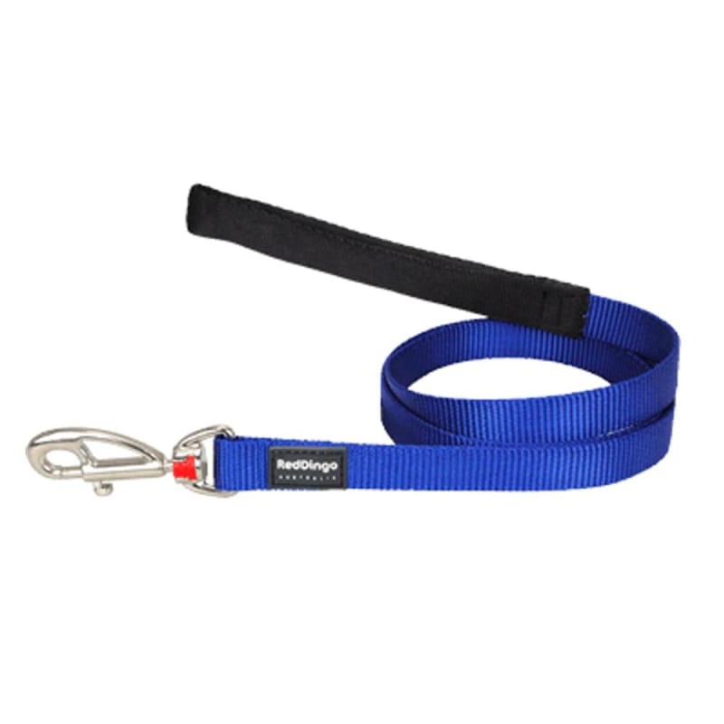 Red Dingo Classic Fixed Dark Blue Dog Lead