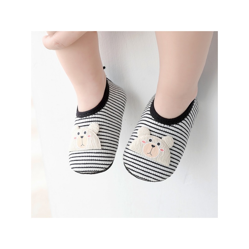 1 Pair Infant Toddler Floor Socks Shoes, Spring & Autumn New Arrival Baby Learning Shoes With Breathable Mesh Upper, Anti-Slip Soft Sole, Suitable For Newborns And 0-3 Years Old Babies