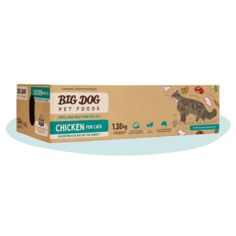 Big Dog Chicken Raw Cat Food