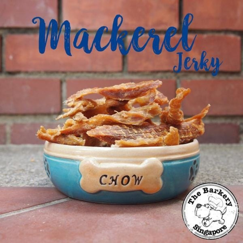 The Barkery Mackerel Jerky Dehydrated Dog Treats 50g