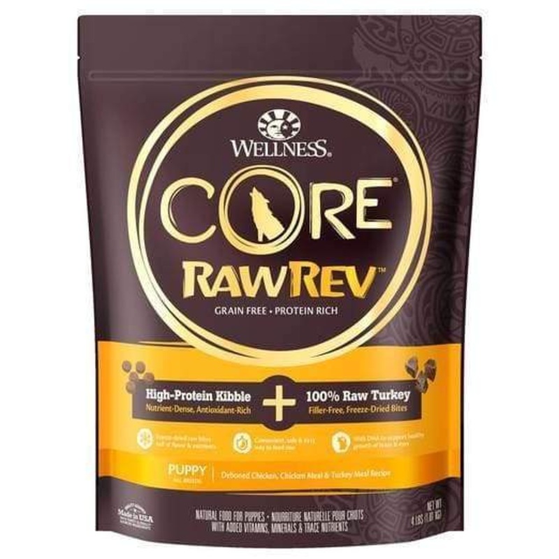 [20% OFF] Wellness CORE RawRev Puppy Original + 100% Raw Turkey Dry Food