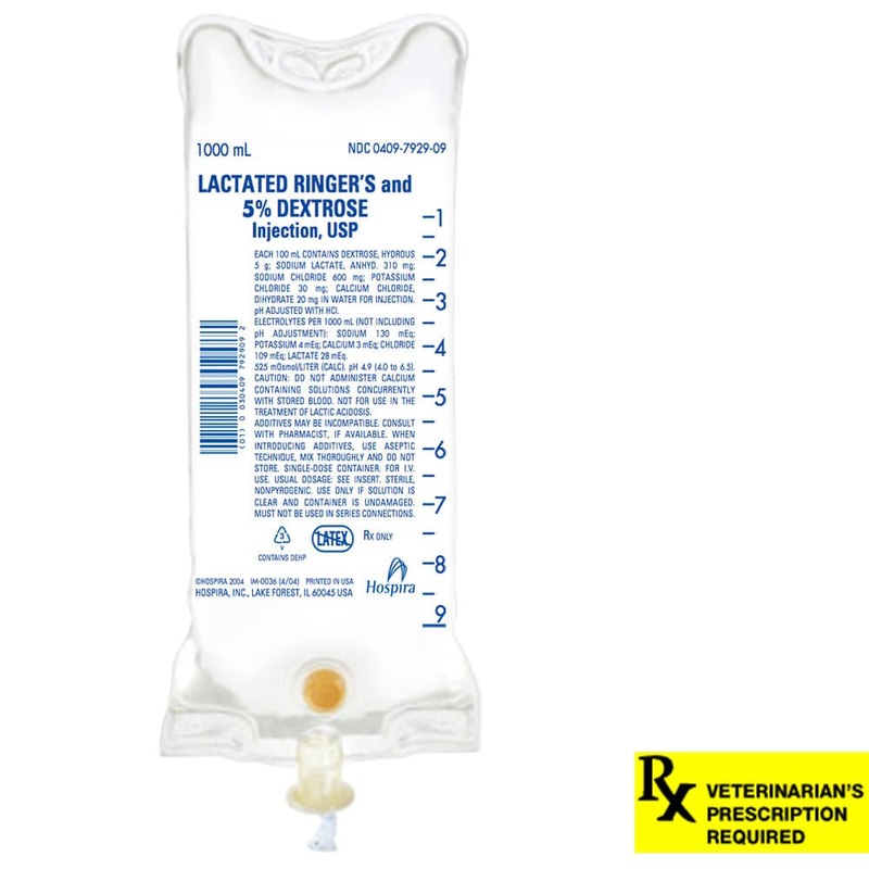 Lactated Ringer’s Injection 5% Dextrose