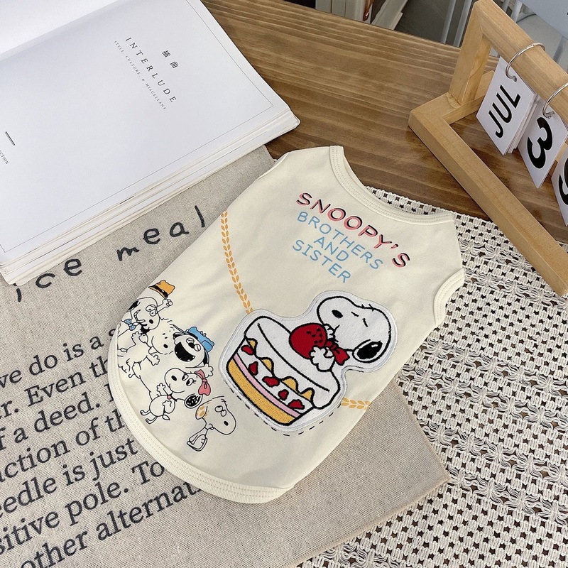 Strawberry Cake Snoopy Top|XS|S|M|L|XL|XXL