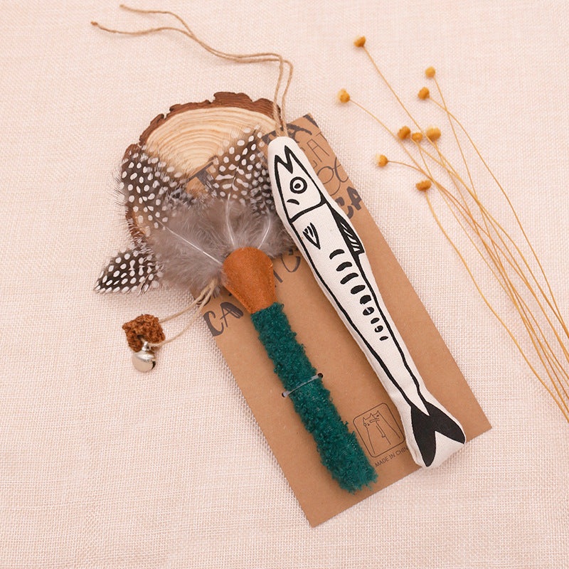 Catnip Fish Toy for Catz