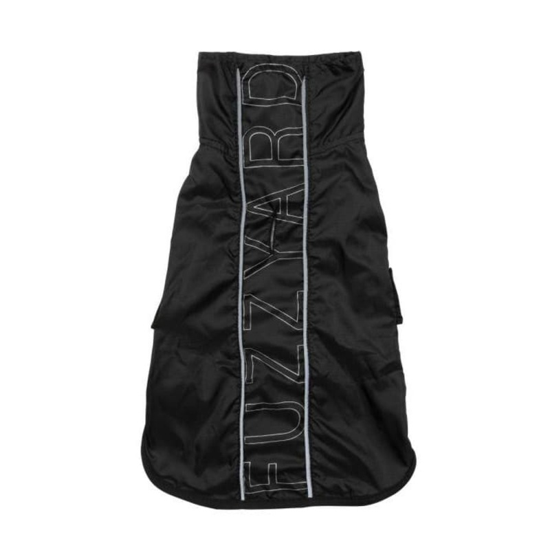 [15% OFF] Fuzzyard Osaka Black Raincoat for Dogs (7 Sizes)