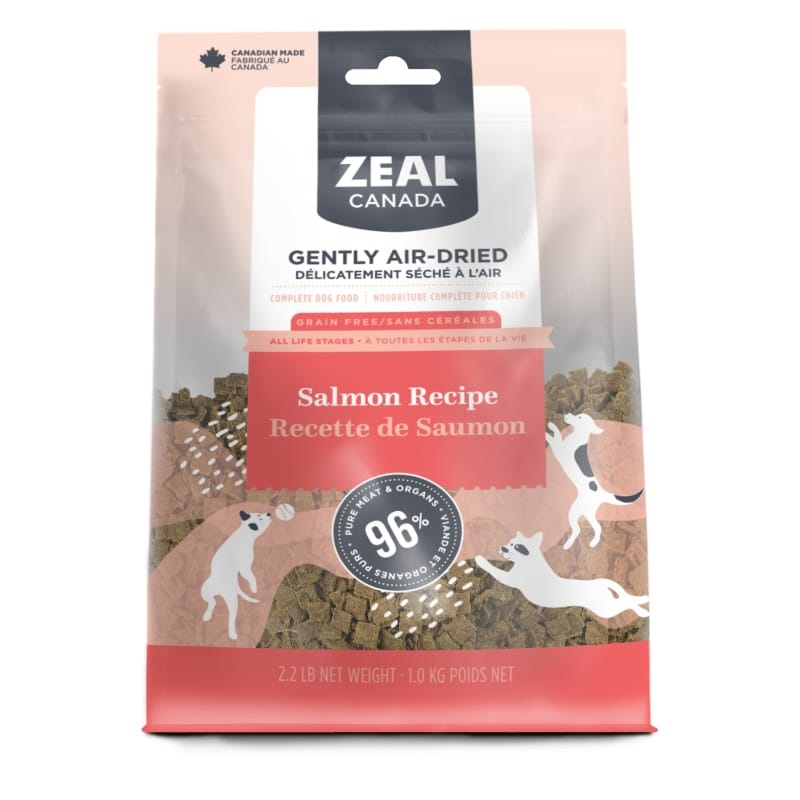 [20% OFF] Zeal Canada Salmon Recipe Air Dried Dog Food (2 Sizes)