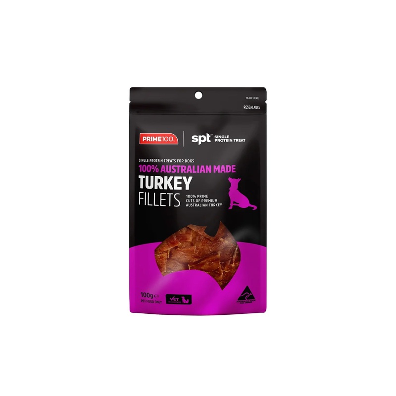 SPD Prime Cut Turkey Treats 100g