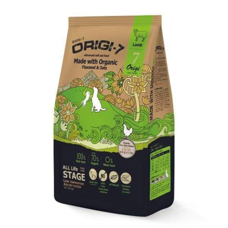 [15% OFF] Bow Wow Origi-7 Lamb Advanced Soft Air Dried-Dog Food 1.2kg