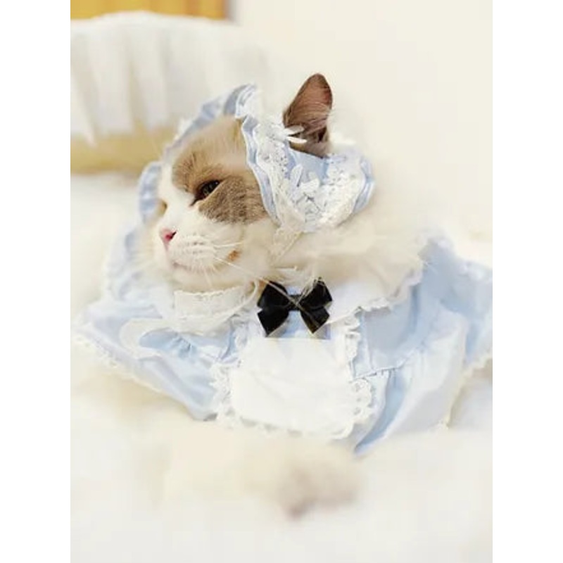 B.Bing Silk Print Bib Alice in Wonderland Set