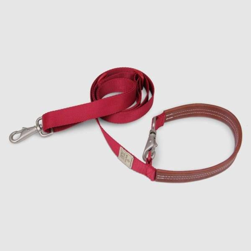 Sputnik Multi-Function Red Dog Leash (2 Sizes)