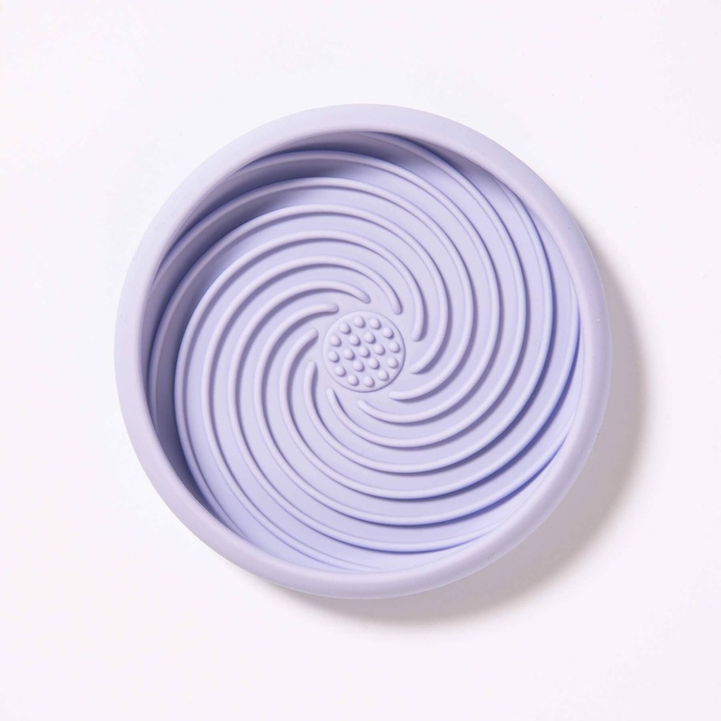 Awoo Lick Dish Slow Feeder|PERI|ALMOND