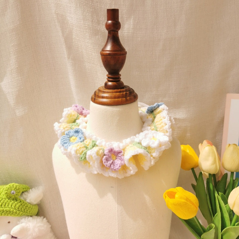 Crochet Wreath Collar|Neck 25-30cm|Neck 30-35cm