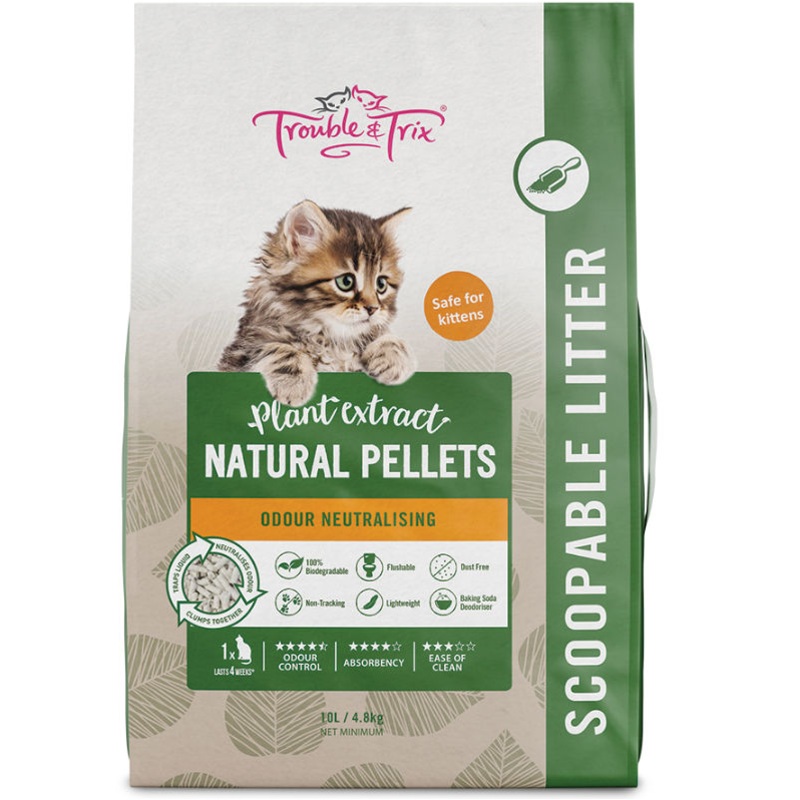 Trouble&Trix Natural Pellets 10L