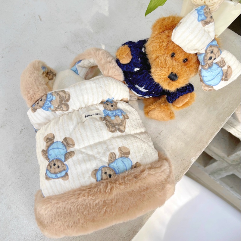 BUBU Teddy Bear Winter Dress|XS|S|M|L|XL