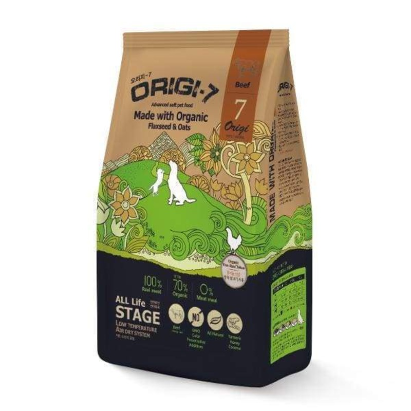 [15% OFF] Bow Wow Origi-7 Beef Advanced Soft Air Dried Dog Food 1.2kg